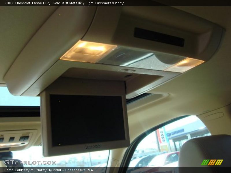Gold Mist Metallic / Light Cashmere/Ebony 2007 Chevrolet Tahoe LTZ