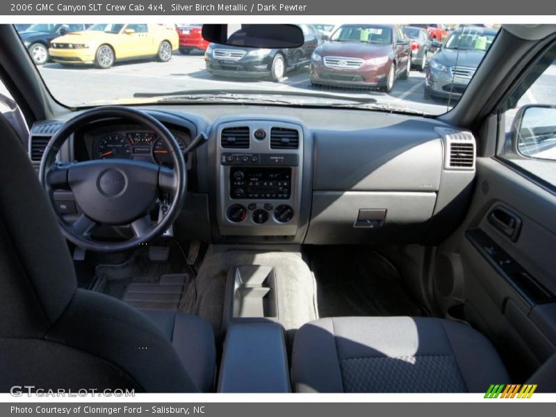 Silver Birch Metallic / Dark Pewter 2006 GMC Canyon SLT Crew Cab 4x4