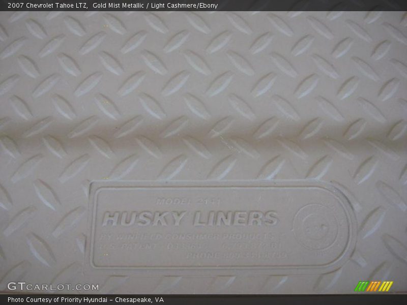 Gold Mist Metallic / Light Cashmere/Ebony 2007 Chevrolet Tahoe LTZ