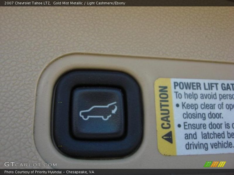 Gold Mist Metallic / Light Cashmere/Ebony 2007 Chevrolet Tahoe LTZ