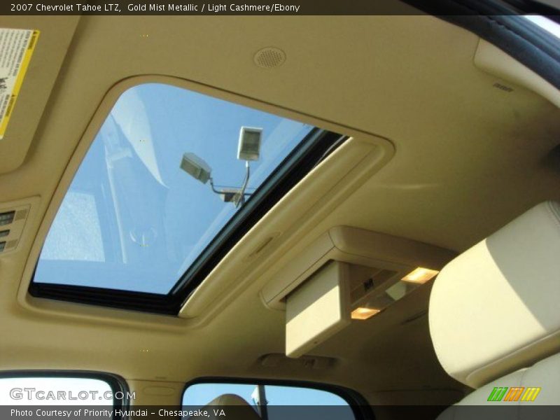Gold Mist Metallic / Light Cashmere/Ebony 2007 Chevrolet Tahoe LTZ