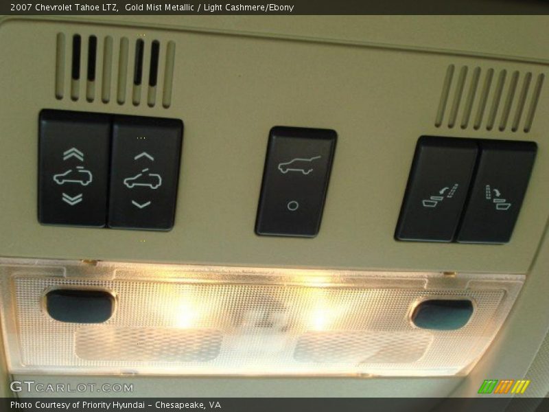 Gold Mist Metallic / Light Cashmere/Ebony 2007 Chevrolet Tahoe LTZ