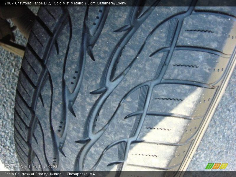 Gold Mist Metallic / Light Cashmere/Ebony 2007 Chevrolet Tahoe LTZ