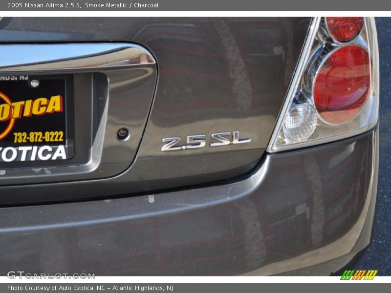 Smoke Metallic / Charcoal 2005 Nissan Altima 2.5 S
