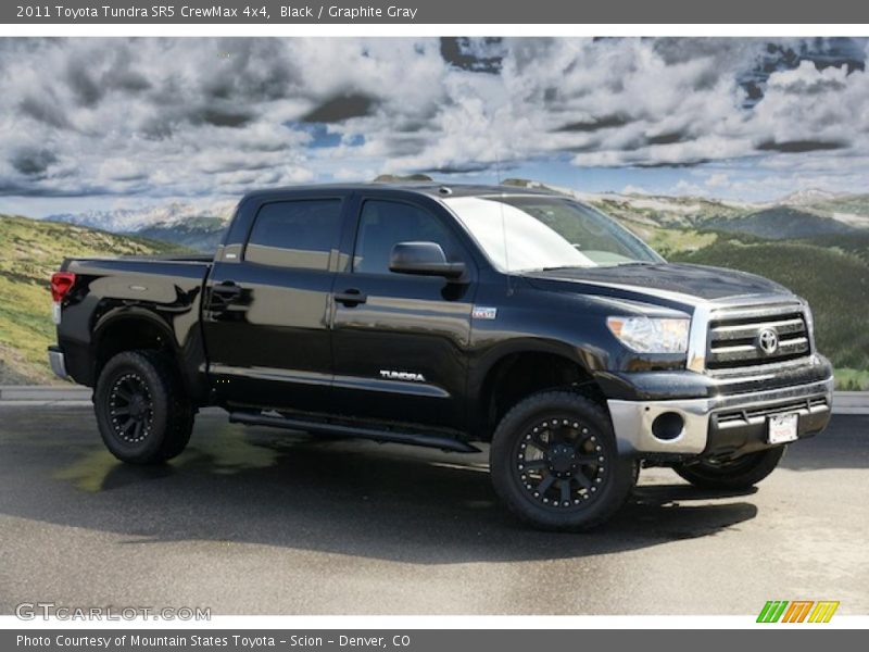 Black / Graphite Gray 2011 Toyota Tundra SR5 CrewMax 4x4