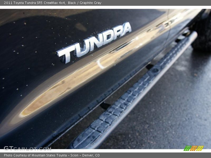 Black / Graphite Gray 2011 Toyota Tundra SR5 CrewMax 4x4