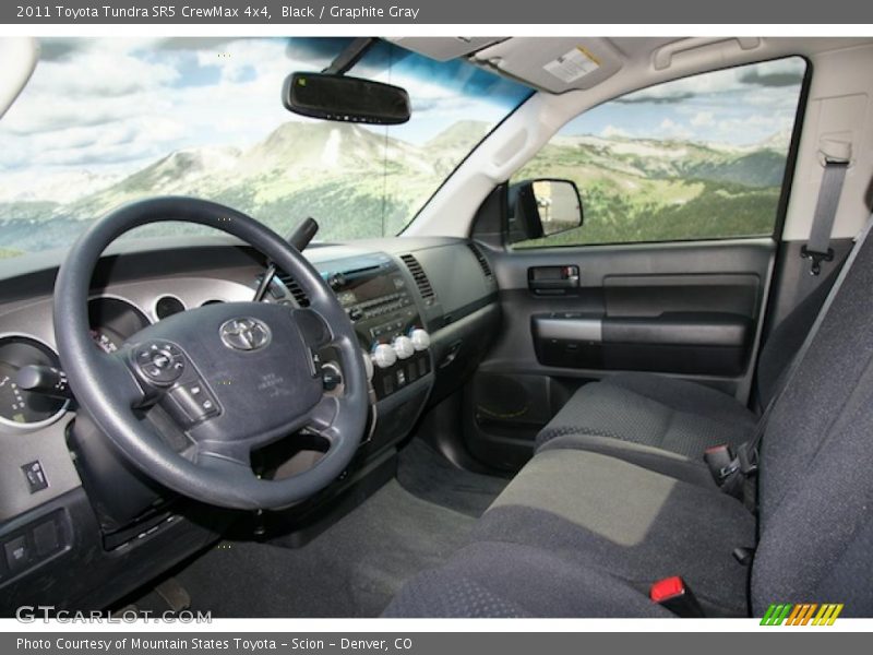 Black / Graphite Gray 2011 Toyota Tundra SR5 CrewMax 4x4