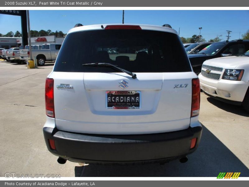 Pearl White Tri Coat Metallic / Grey 2008 Suzuki XL7