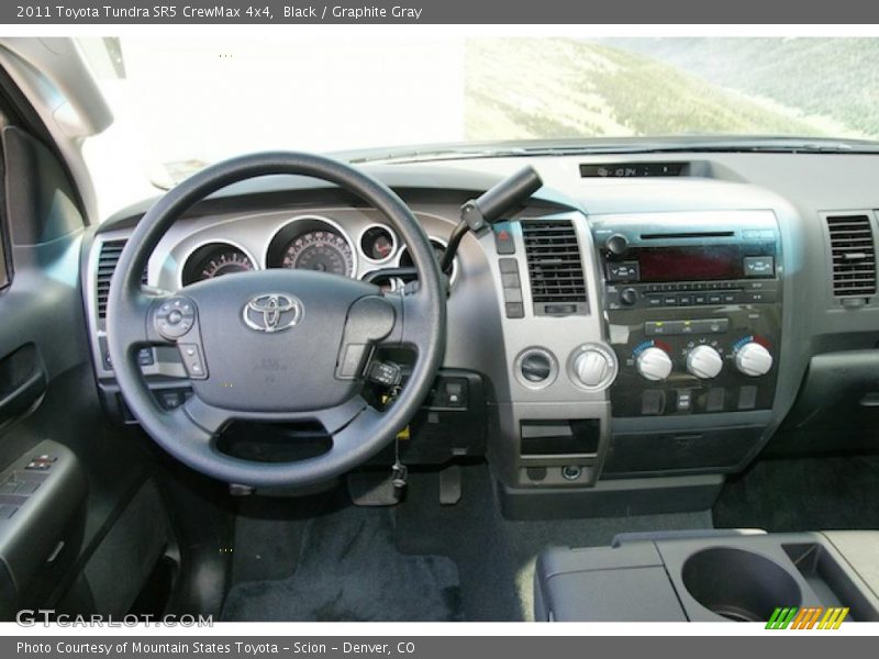 Black / Graphite Gray 2011 Toyota Tundra SR5 CrewMax 4x4