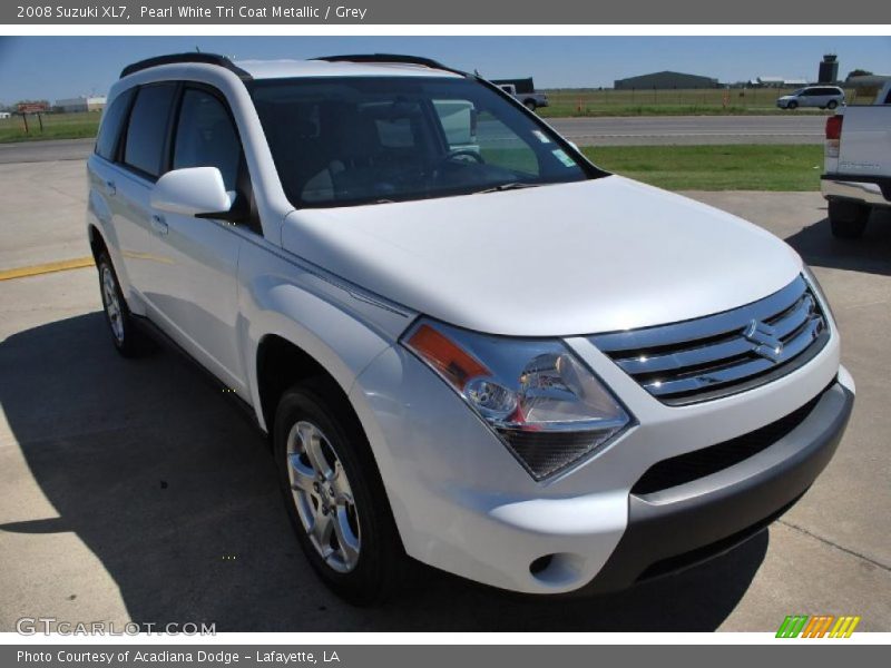 Pearl White Tri Coat Metallic / Grey 2008 Suzuki XL7