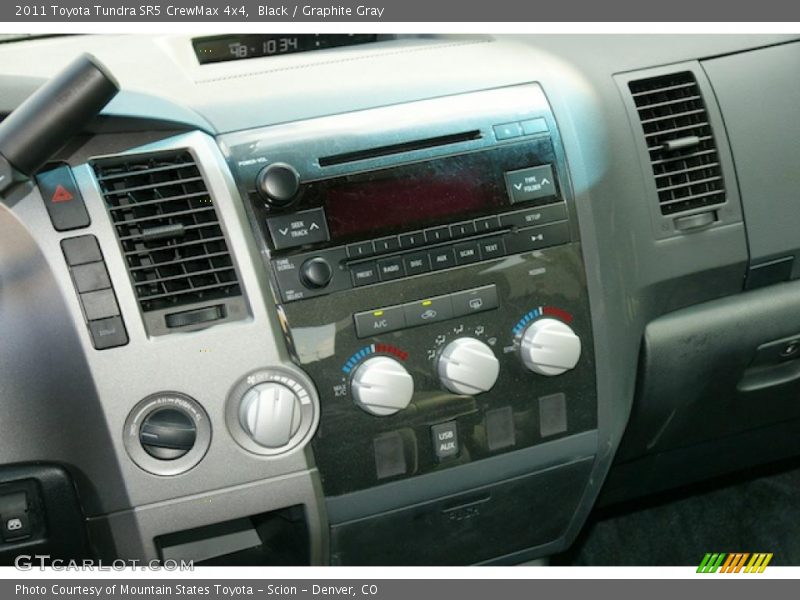 Black / Graphite Gray 2011 Toyota Tundra SR5 CrewMax 4x4