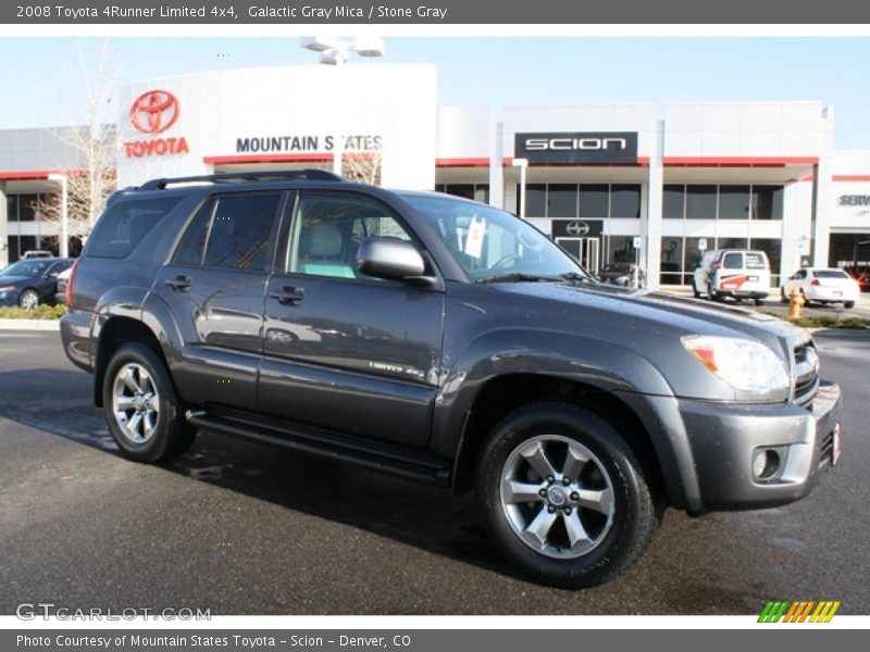 Galactic Gray Mica / Stone Gray 2008 Toyota 4Runner Limited 4x4