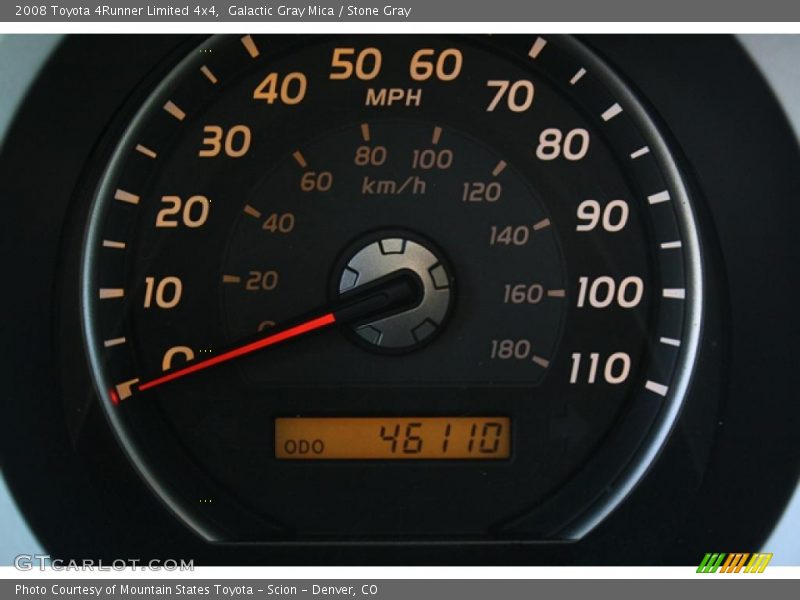Galactic Gray Mica / Stone Gray 2008 Toyota 4Runner Limited 4x4
