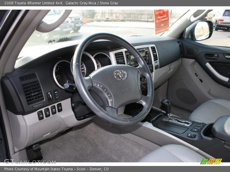 Galactic Gray Mica / Stone Gray 2008 Toyota 4Runner Limited 4x4