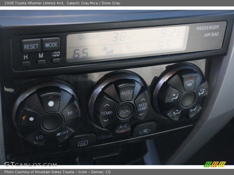 Galactic Gray Mica / Stone Gray 2008 Toyota 4Runner Limited 4x4