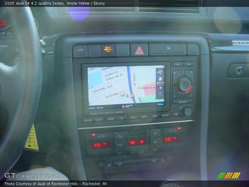 Imola Yellow / Ebony 2005 Audi S4 4.2 quattro Sedan