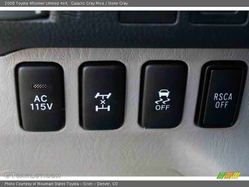 Galactic Gray Mica / Stone Gray 2008 Toyota 4Runner Limited 4x4