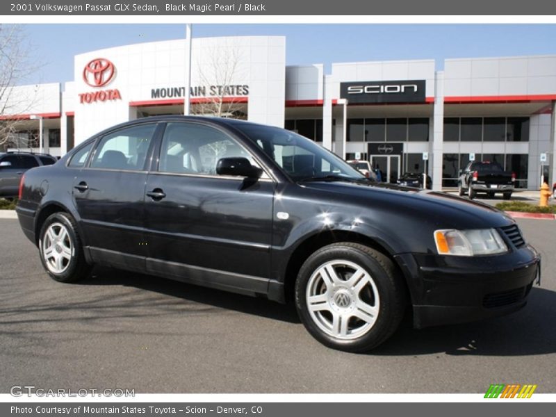 Black Magic Pearl / Black 2001 Volkswagen Passat GLX Sedan