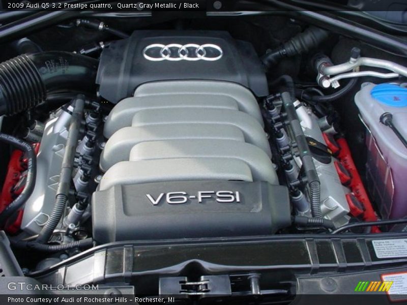  2009 Q5 3.2 Prestige quattro Engine - 3.2 Liter FSI DOHC 24-Valve VVT V6