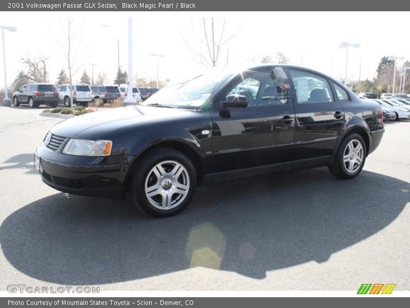 Black Magic Pearl / Black 2001 Volkswagen Passat GLX Sedan