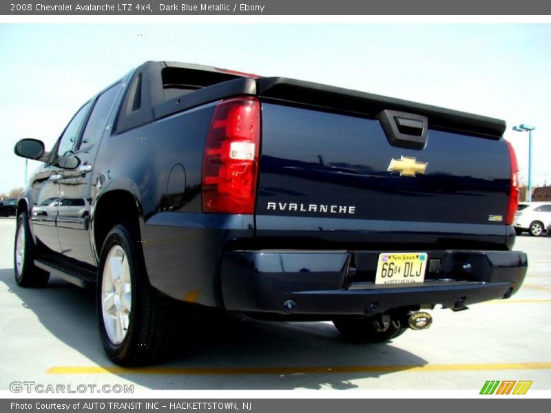 Dark Blue Metallic / Ebony 2008 Chevrolet Avalanche LTZ 4x4