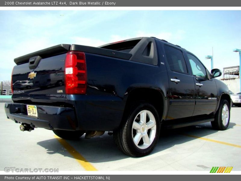 Dark Blue Metallic / Ebony 2008 Chevrolet Avalanche LTZ 4x4