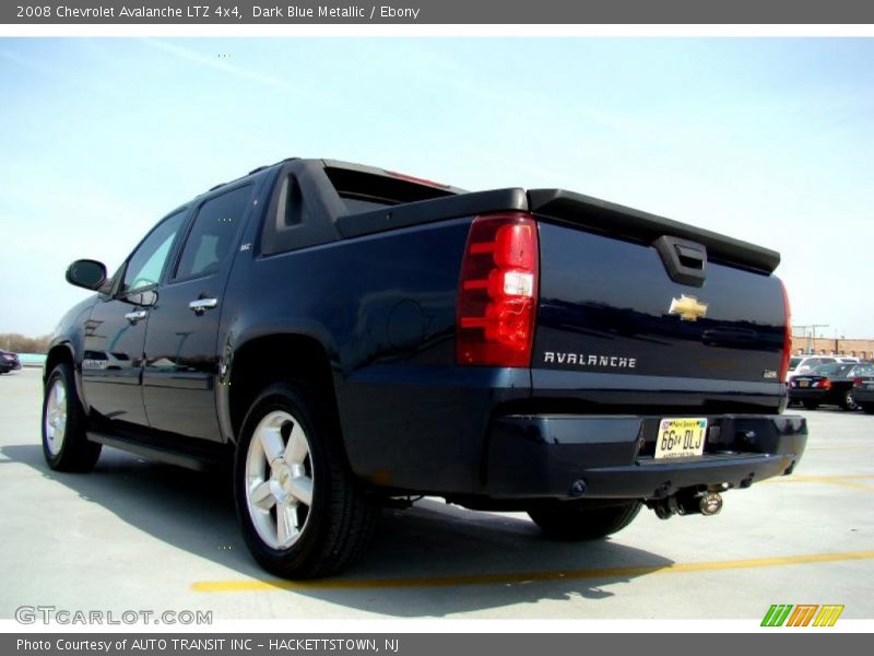 Dark Blue Metallic / Ebony 2008 Chevrolet Avalanche LTZ 4x4