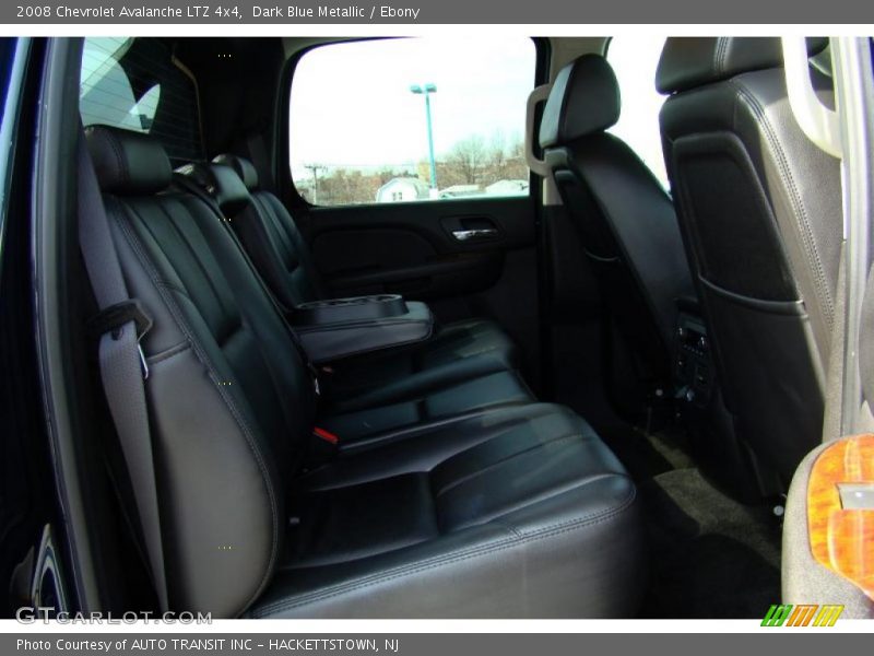  2008 Avalanche LTZ 4x4 Ebony Interior