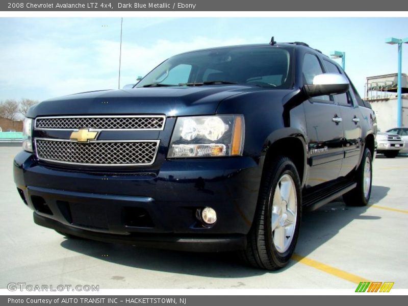 Dark Blue Metallic / Ebony 2008 Chevrolet Avalanche LTZ 4x4