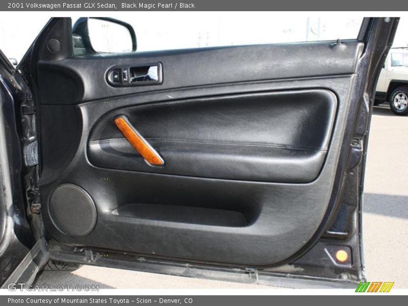 Black Magic Pearl / Black 2001 Volkswagen Passat GLX Sedan