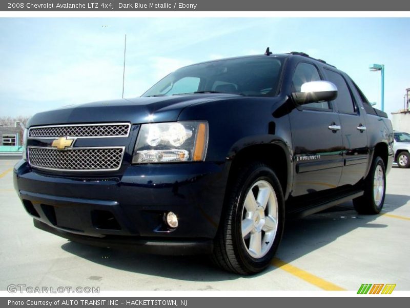 Dark Blue Metallic / Ebony 2008 Chevrolet Avalanche LTZ 4x4