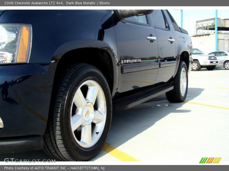 Dark Blue Metallic / Ebony 2008 Chevrolet Avalanche LTZ 4x4