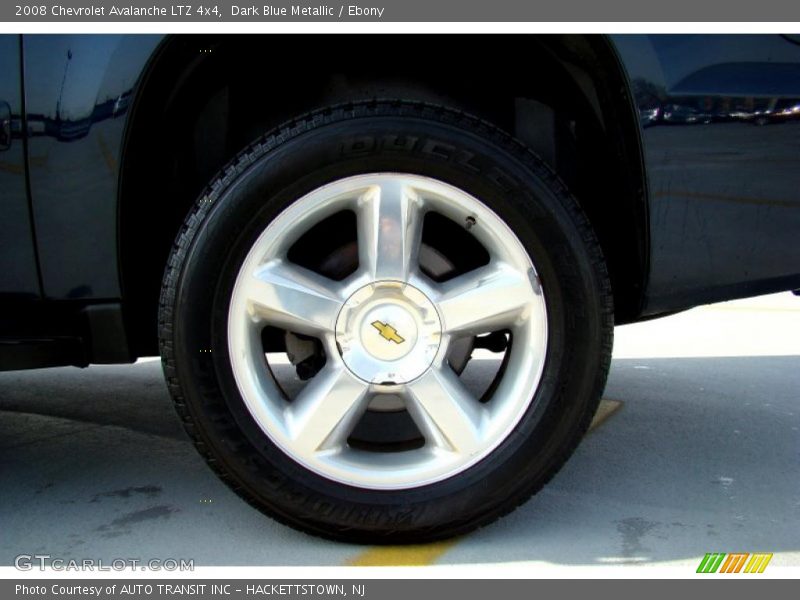 Dark Blue Metallic / Ebony 2008 Chevrolet Avalanche LTZ 4x4