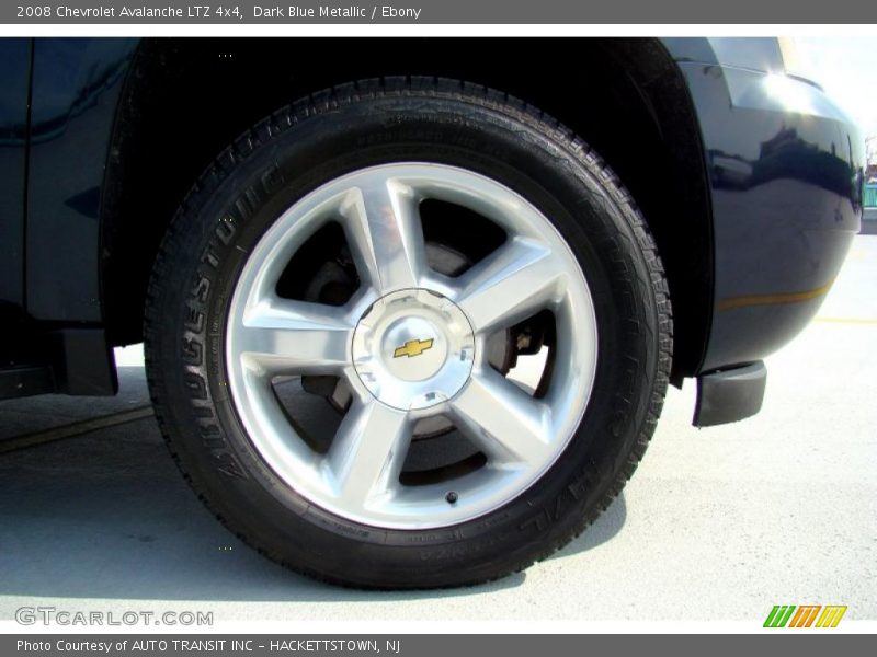 Dark Blue Metallic / Ebony 2008 Chevrolet Avalanche LTZ 4x4