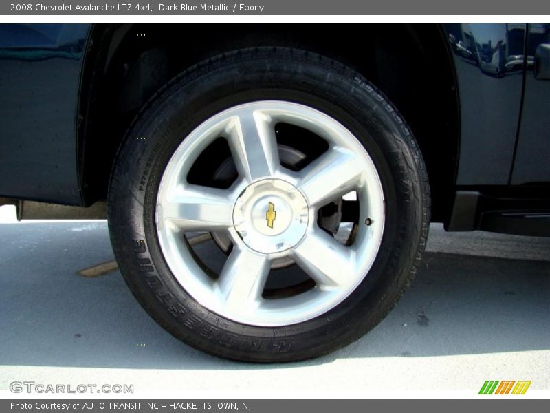 Dark Blue Metallic / Ebony 2008 Chevrolet Avalanche LTZ 4x4