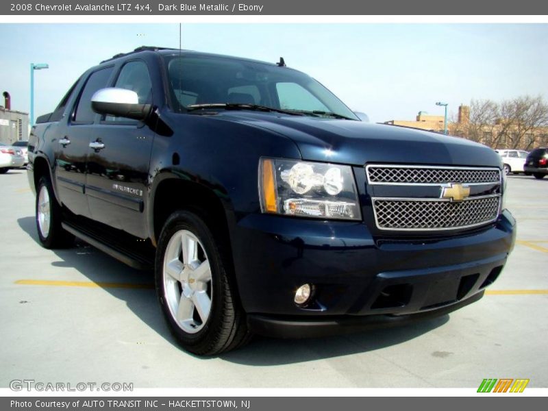 Dark Blue Metallic / Ebony 2008 Chevrolet Avalanche LTZ 4x4