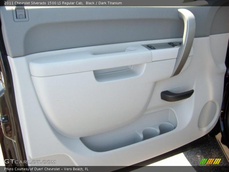 Black / Dark Titanium 2011 Chevrolet Silverado 1500 LS Regular Cab