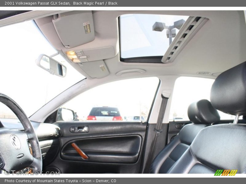 Black Magic Pearl / Black 2001 Volkswagen Passat GLX Sedan