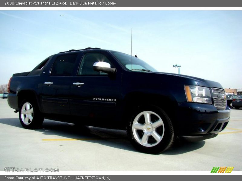 Dark Blue Metallic / Ebony 2008 Chevrolet Avalanche LTZ 4x4