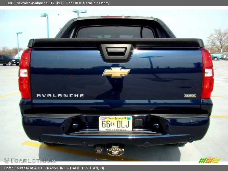 Dark Blue Metallic / Ebony 2008 Chevrolet Avalanche LTZ 4x4