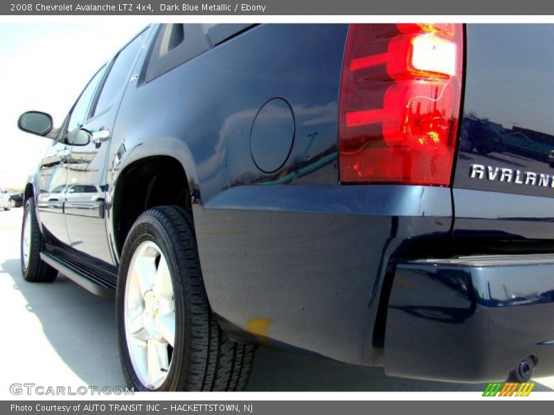 Dark Blue Metallic / Ebony 2008 Chevrolet Avalanche LTZ 4x4