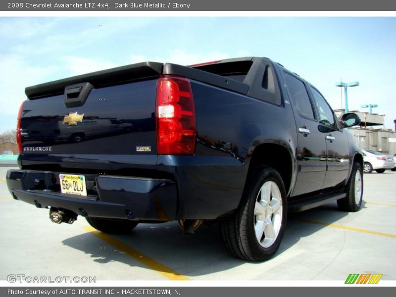 Dark Blue Metallic / Ebony 2008 Chevrolet Avalanche LTZ 4x4