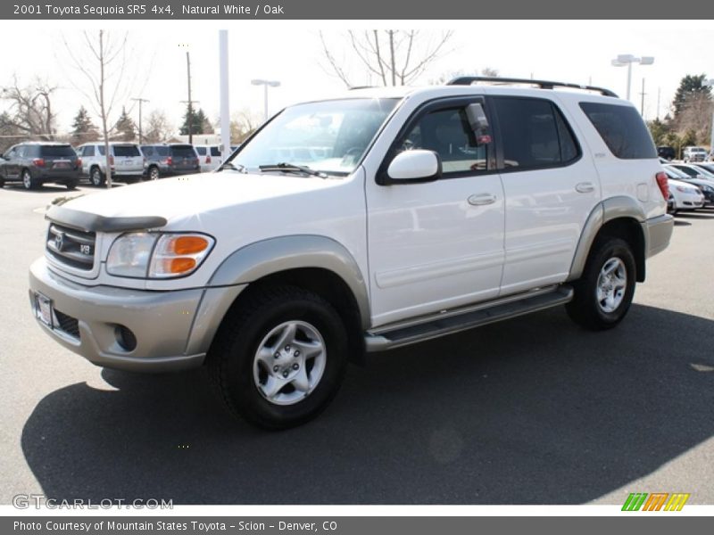 Natural White / Oak 2001 Toyota Sequoia SR5 4x4