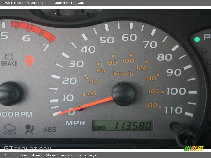 Natural White / Oak 2001 Toyota Sequoia SR5 4x4