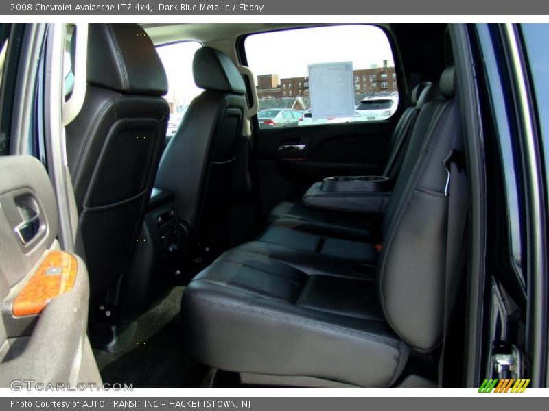 Dark Blue Metallic / Ebony 2008 Chevrolet Avalanche LTZ 4x4