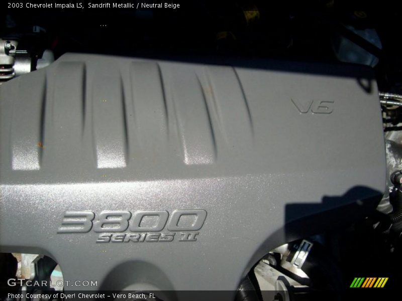 Sandrift Metallic / Neutral Beige 2003 Chevrolet Impala LS
