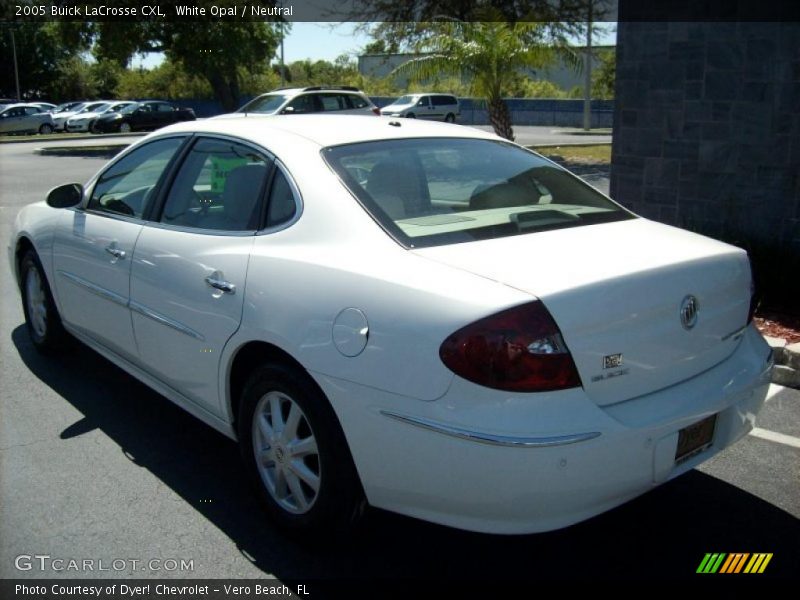 White Opal / Neutral 2005 Buick LaCrosse CXL