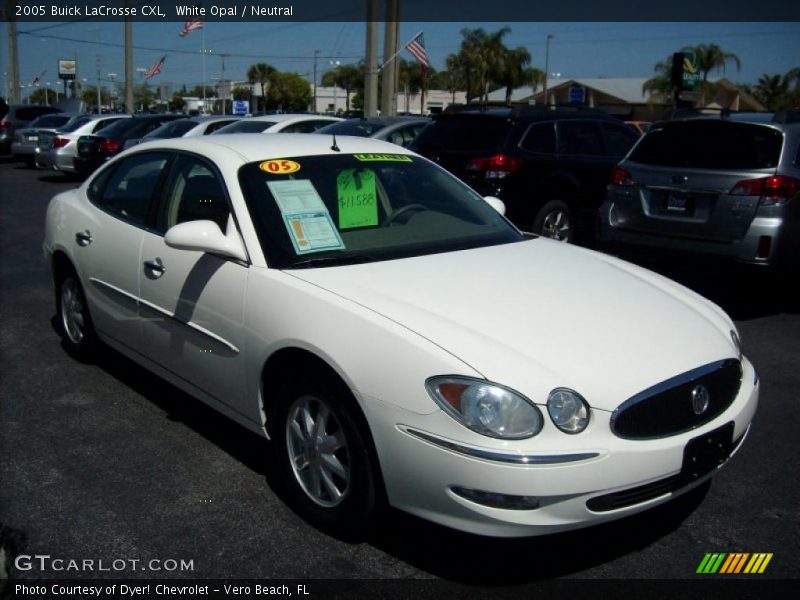 White Opal / Neutral 2005 Buick LaCrosse CXL