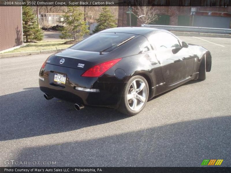 Super Black / Carbon Black 2004 Nissan 350Z Enthusiast Coupe