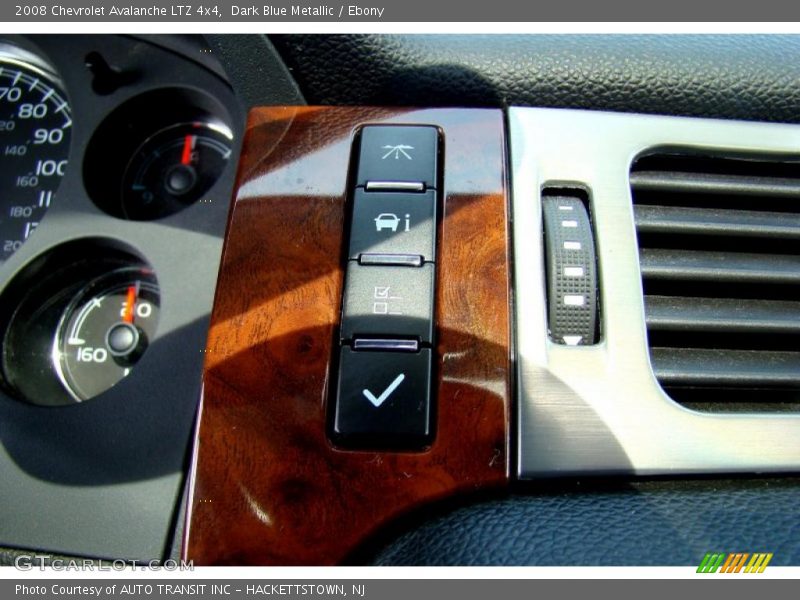 Controls of 2008 Avalanche LTZ 4x4